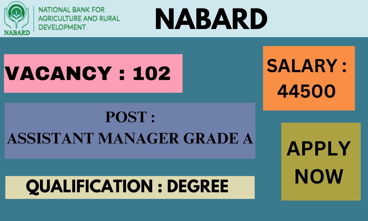 NABARD RECRUITMENT 2024