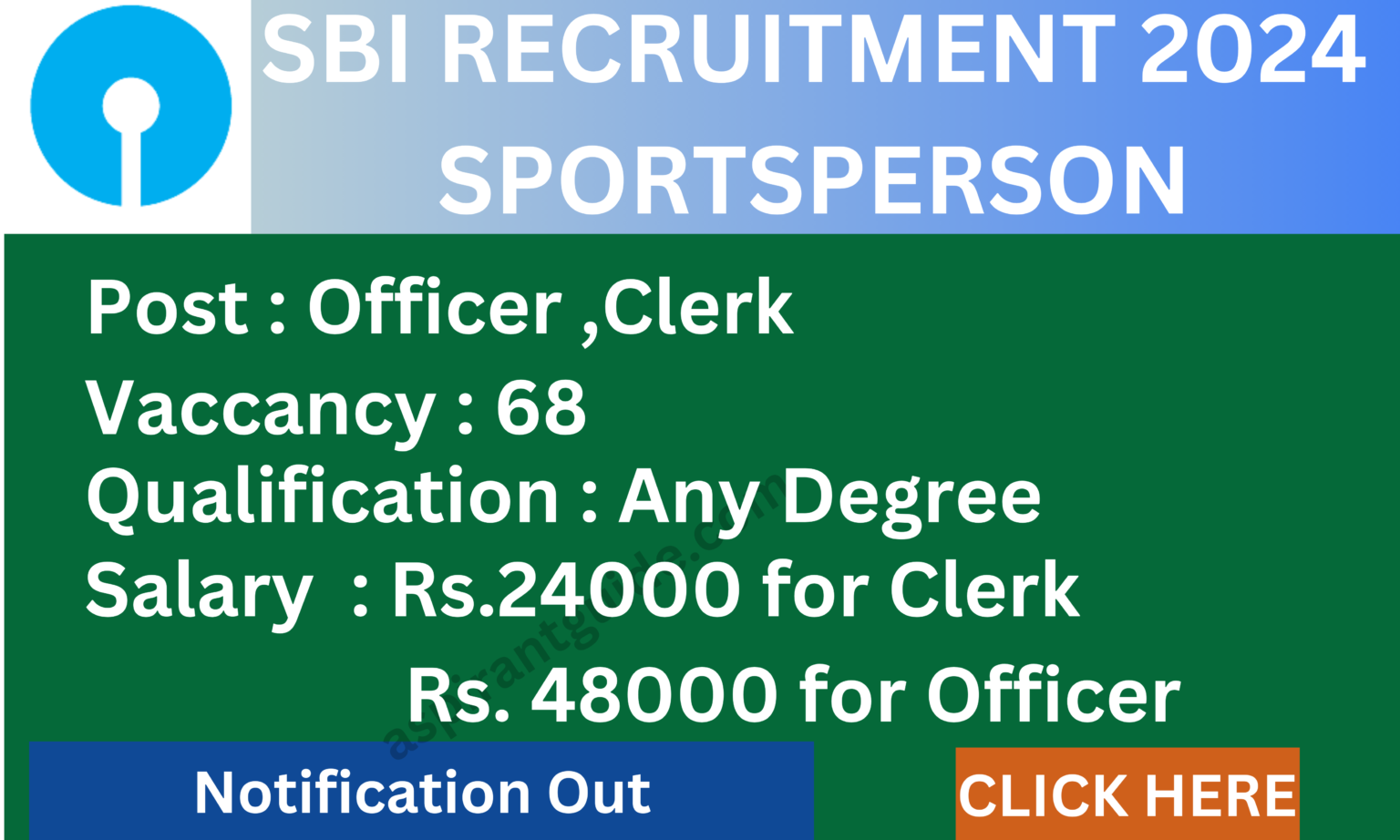 SBI CLERK 2024 SBI OFFICER 2024